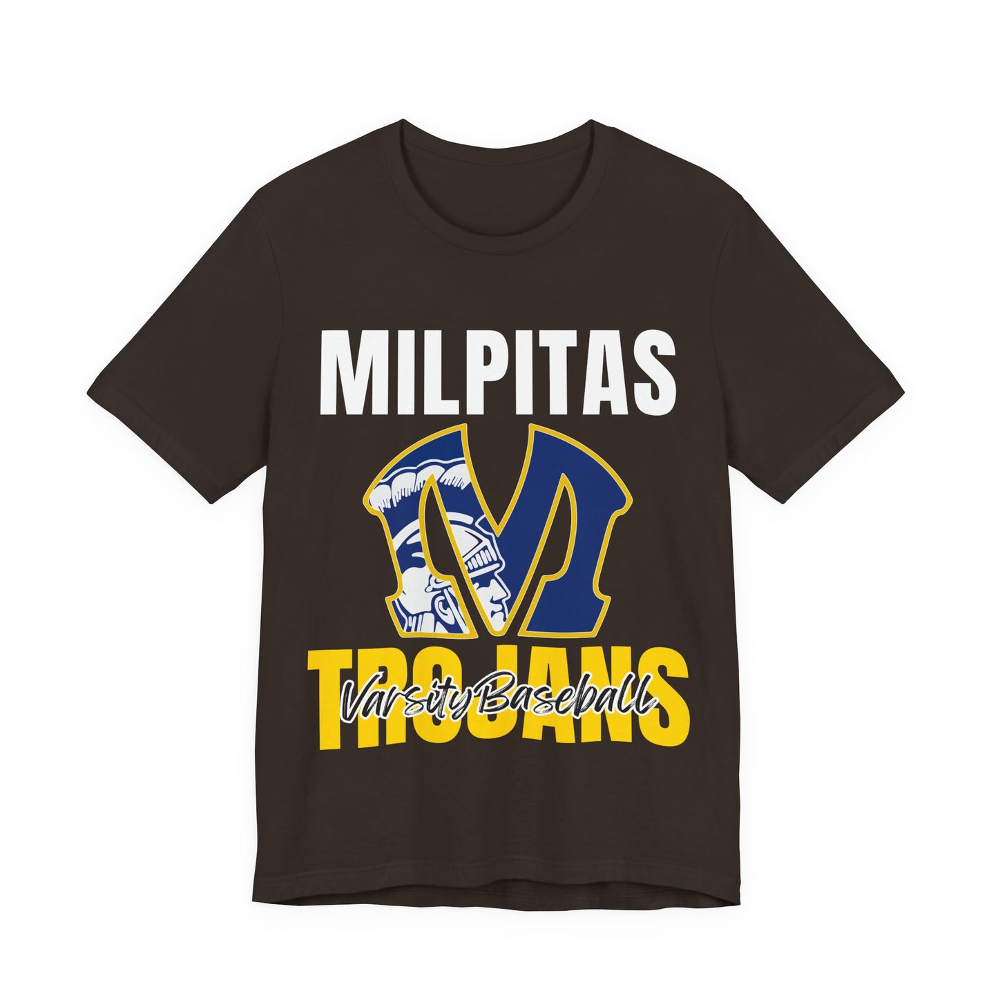 "Milpitas Varsity Baseball 4" Unisex Shirt