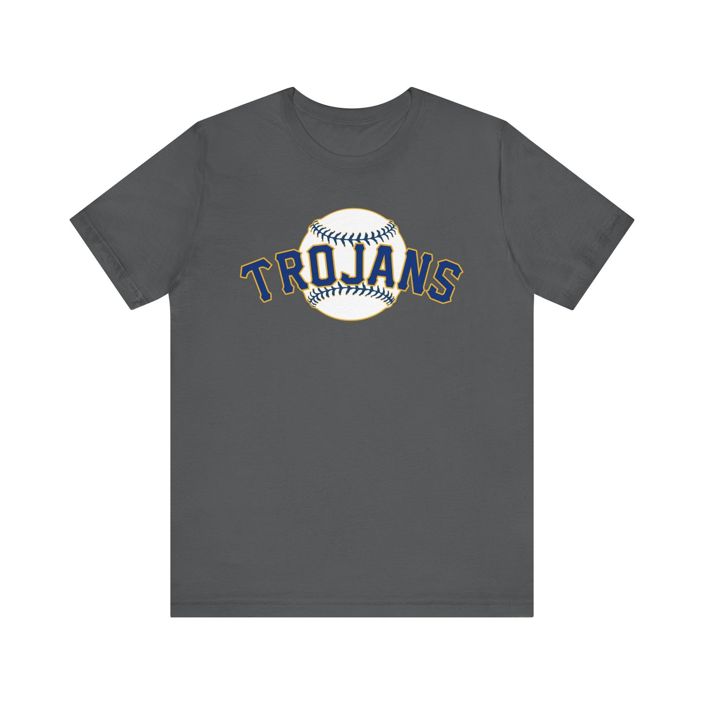 Personalized for Caleb "Trojans" (Team/Logo + First/Last Name + Number on back)
