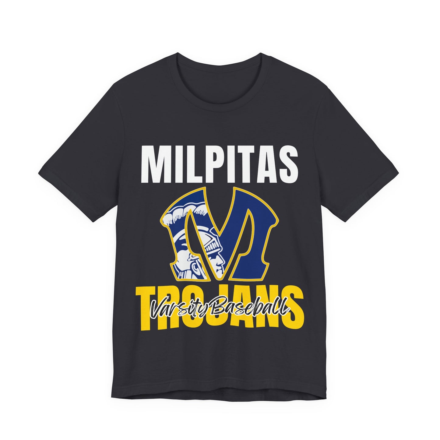 "Milpitas Varsity Baseball 4" Unisex Shirt
