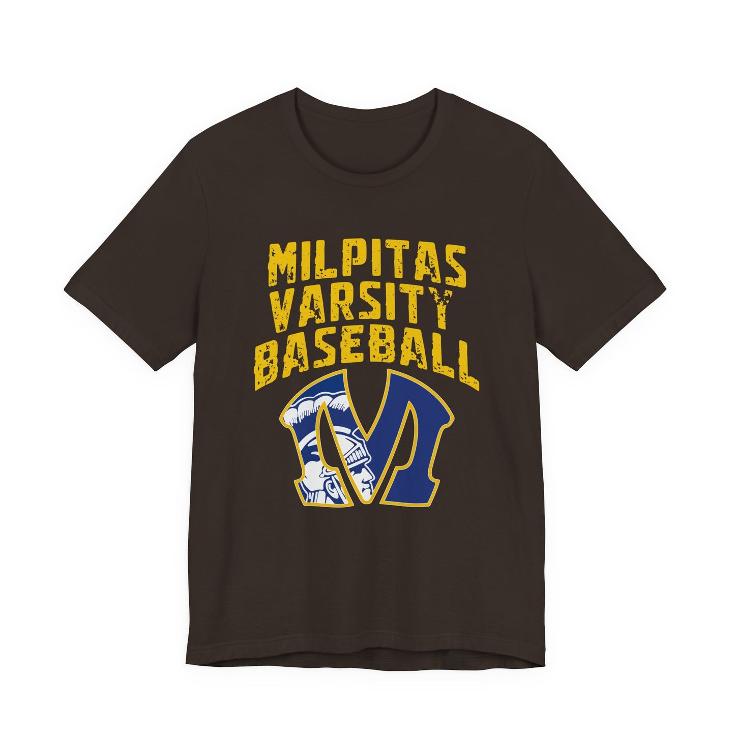 "Milpitas Varsity Baseball 6" Unisex Shirt
