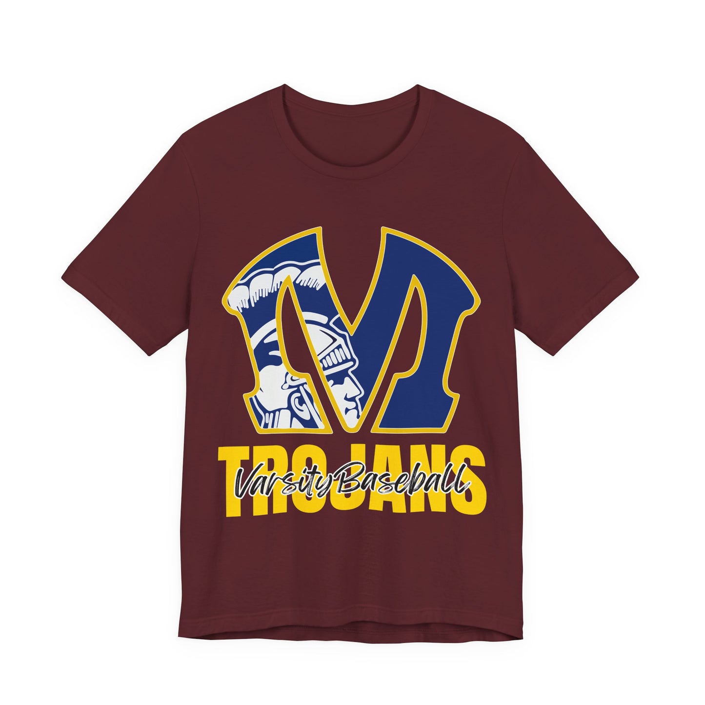 "Milpitas Varsity Baseball 3" Unisex Shirt