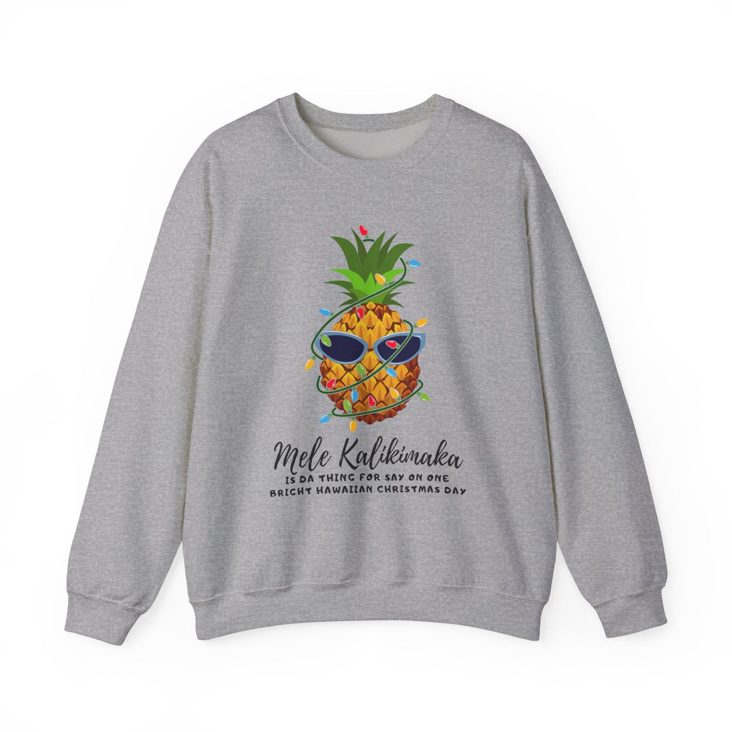 "Mele Kalikimaka" Pineapple Sweatshirt