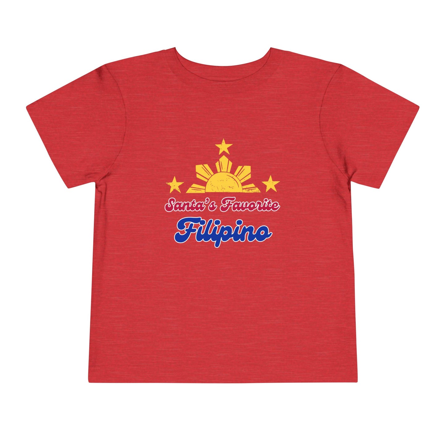 "Santa's Favorite Filipino" Toddler Tee