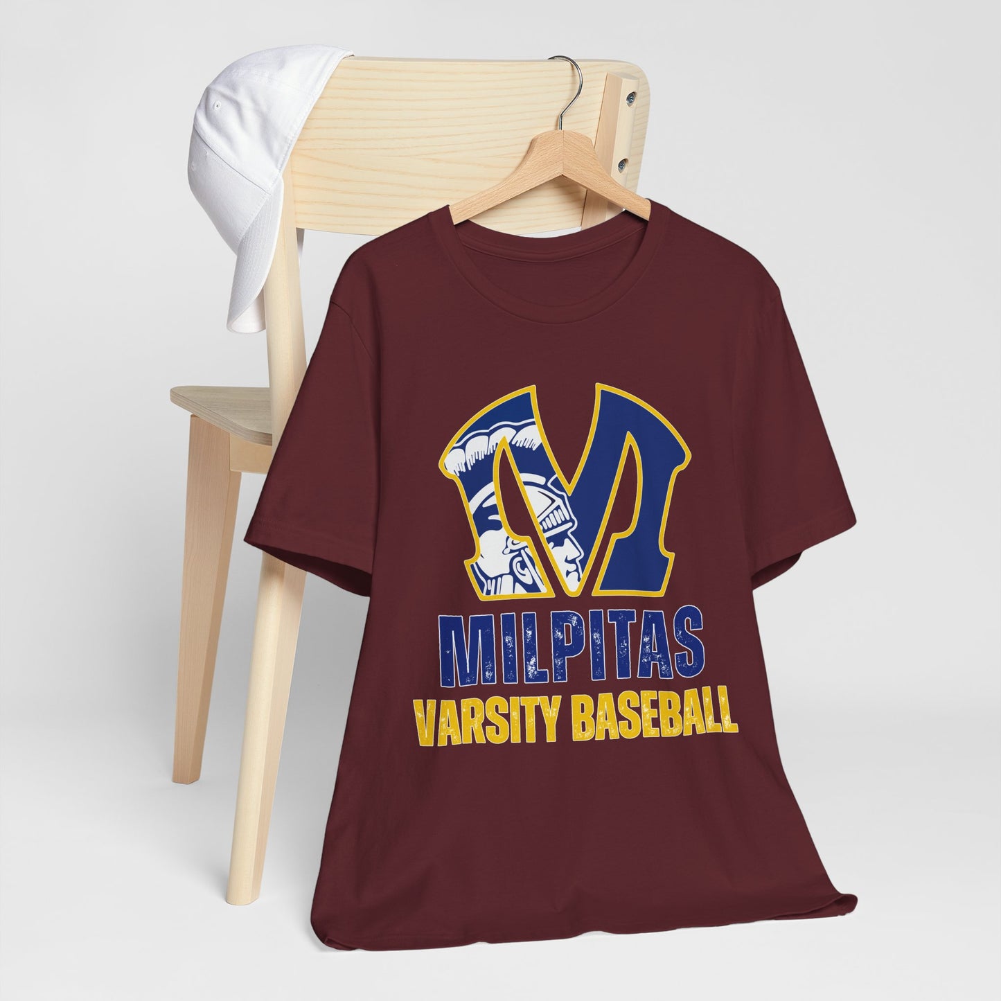 "Milpitas Varsity Baseball 5" Unisex Shirt