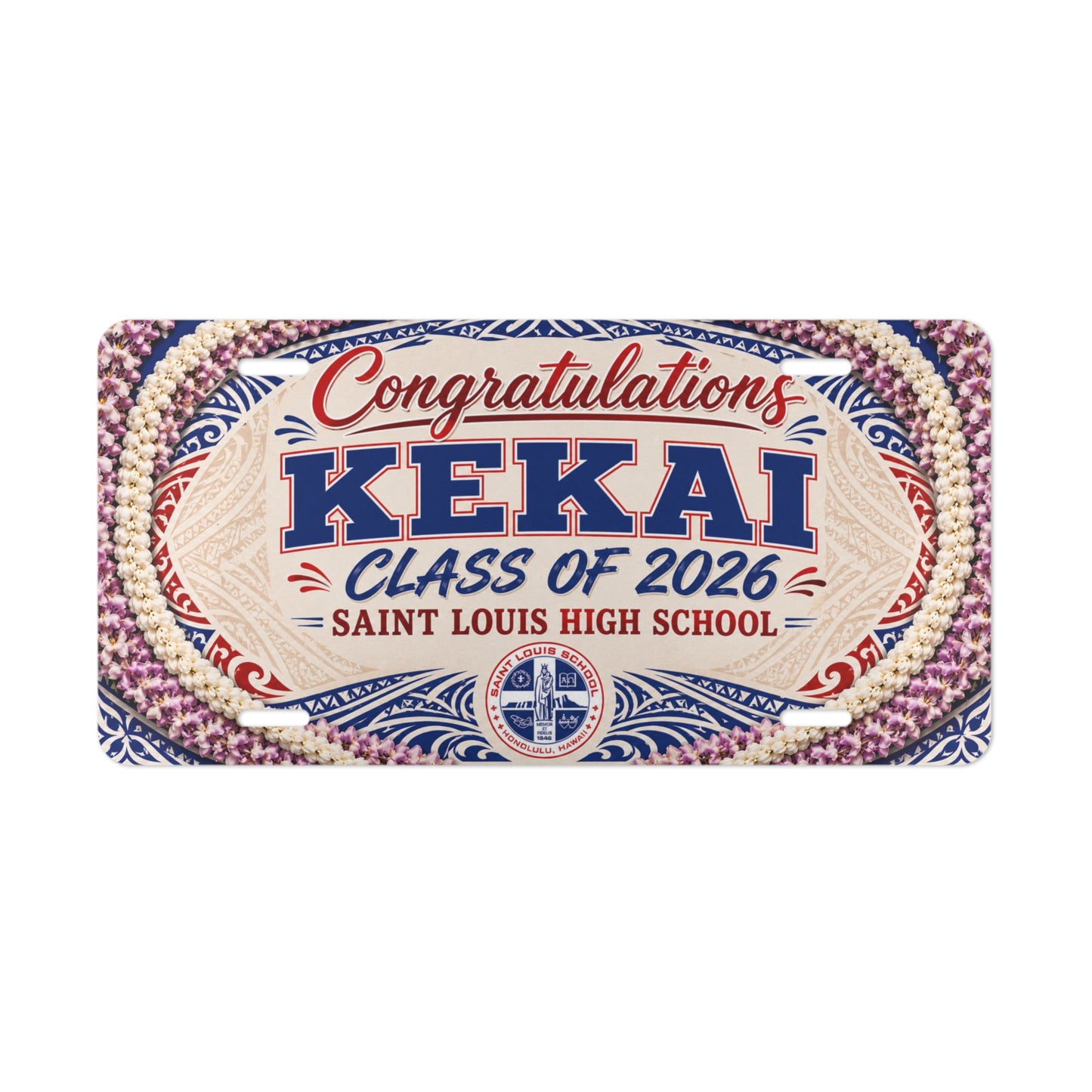 Customized License Plate for Kekai 3