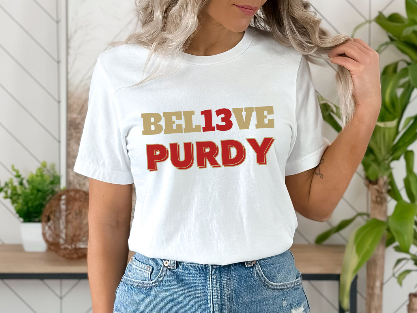 "Bel13ve Purdy" Unisex Shirt