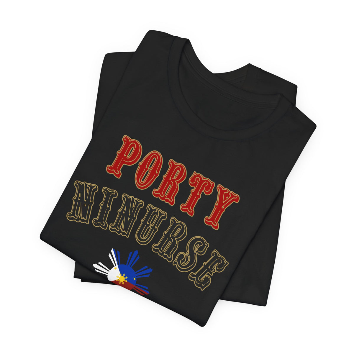 Porty Ninurse with Philippines Flag Unisex Shirt